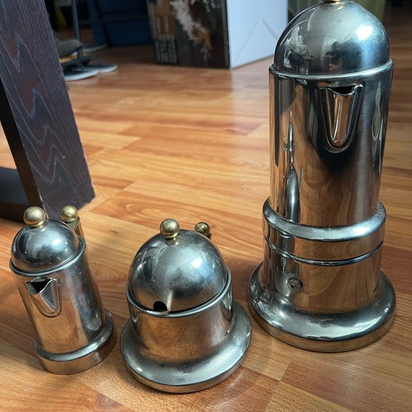 vintage italian stovetop espresso maker 3 piece - Picture 4 of 8